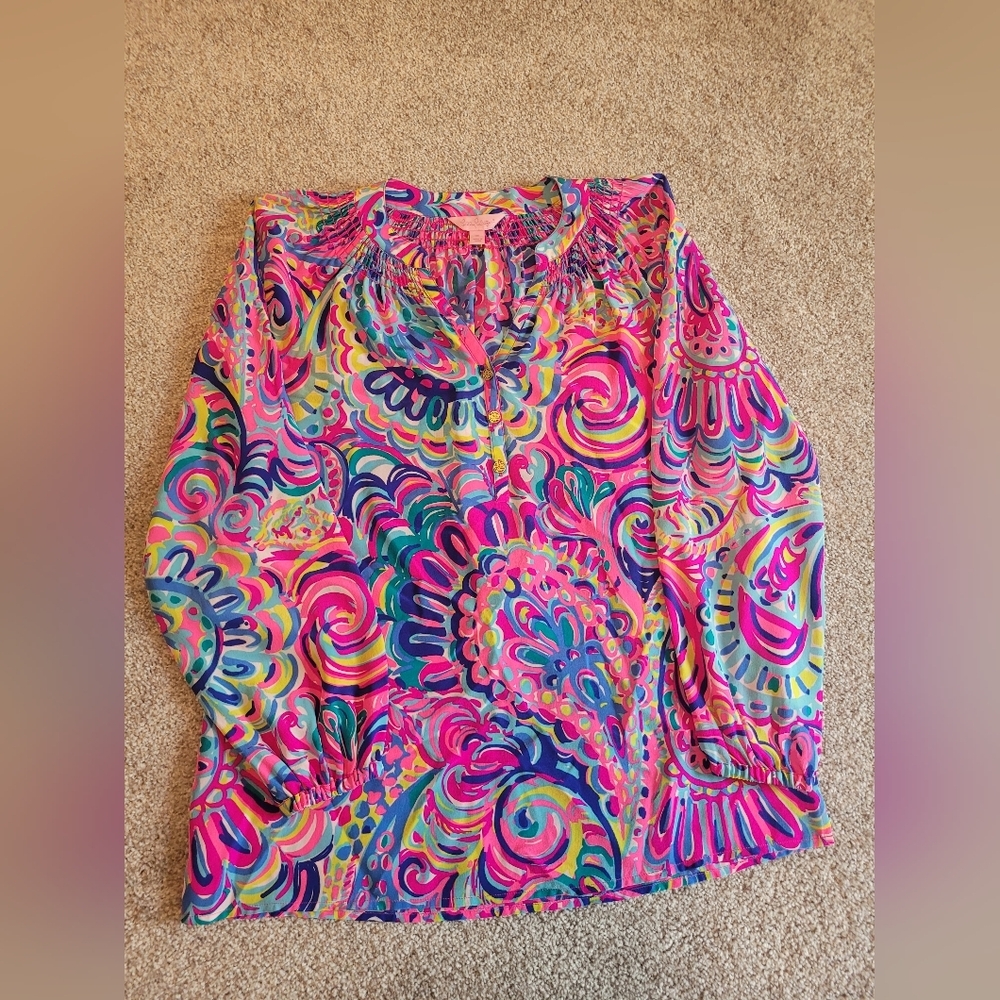 Lilly Pulitzer Size XS Multicolor Top